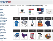 Tablet Screenshot of emblemax.net